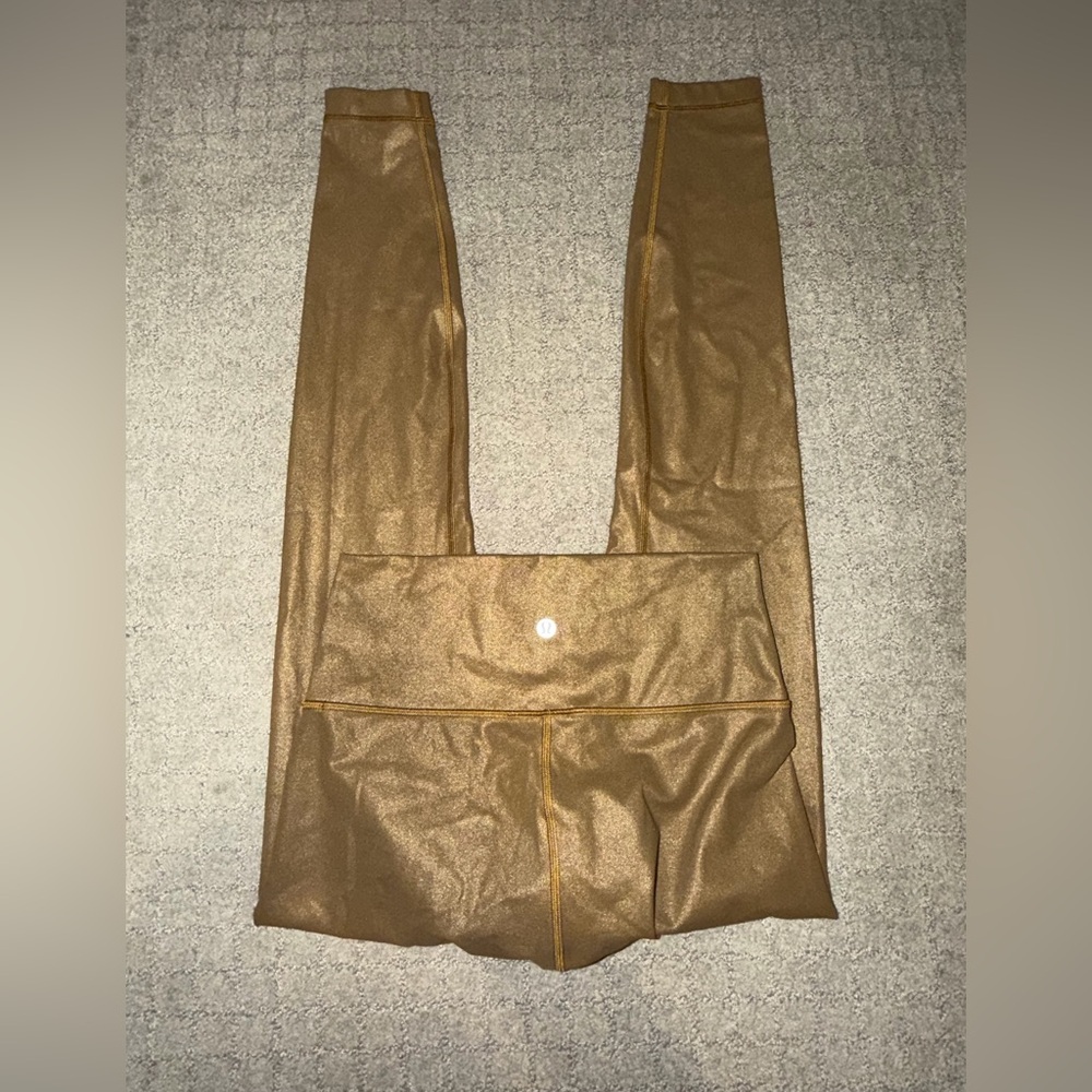 lululemon athletica Gold Leggings